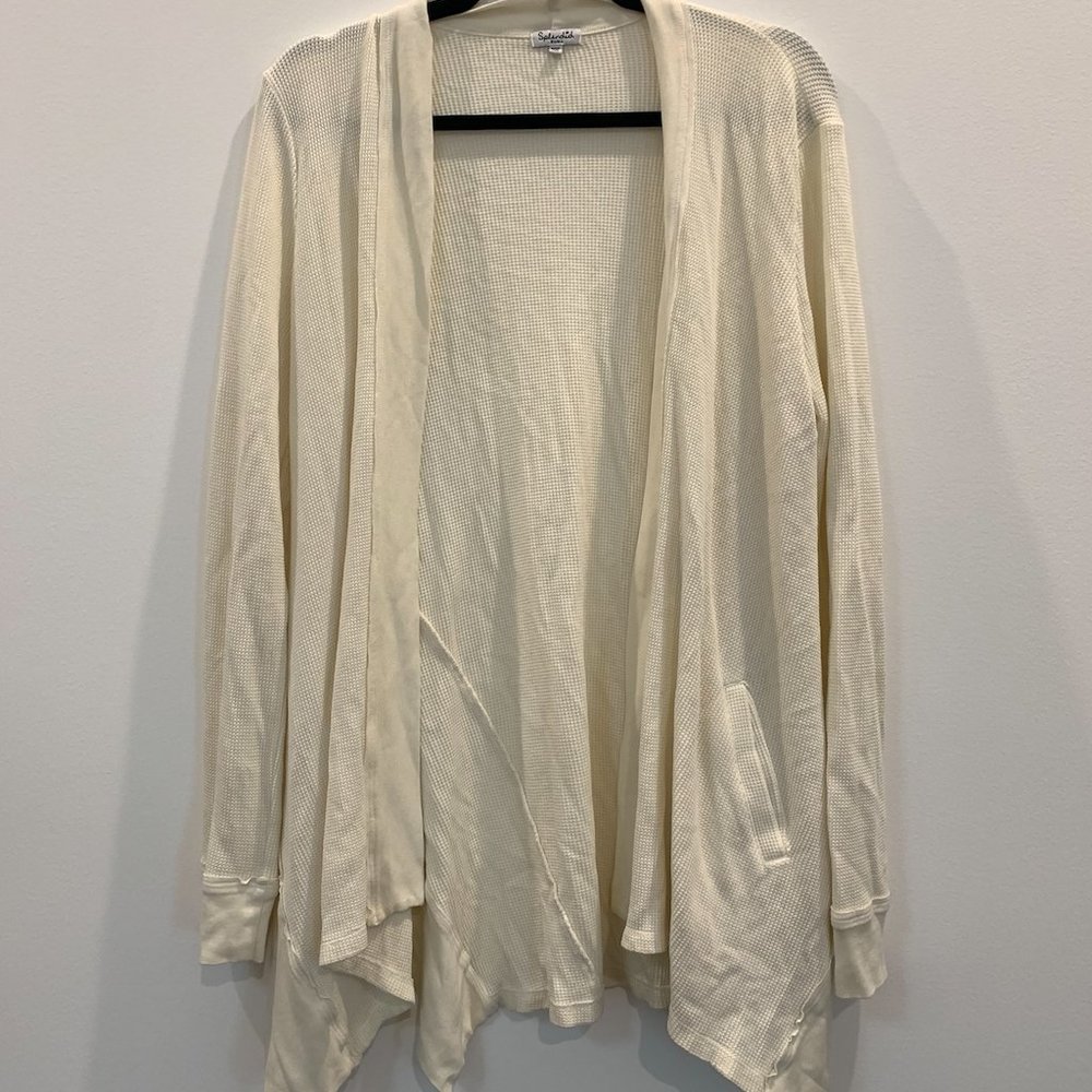 Splendid Drape Front Cardigan